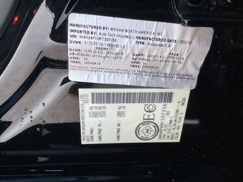 2023 Nissan Maxima 3.5 Platinum