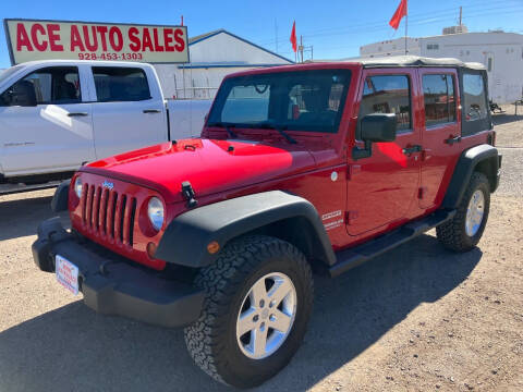 2010 Jeep Wrangler Unlimited for sale at ACE AUTO SALES in Lake Havasu City AZ