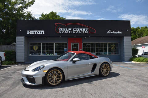 2021 Porsche 718 Boxster for sale at Gulf Coast Exotic Auto in Gulfport MS