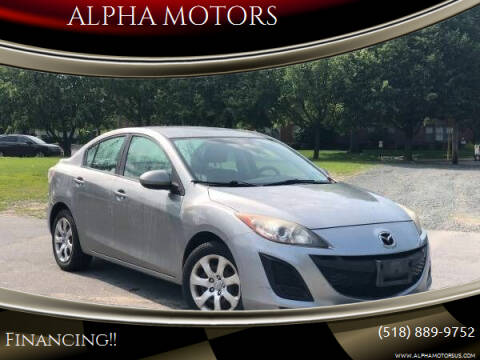 2011 Mazda MAZDA3 for sale at ALPHA MOTORS in Troy NY