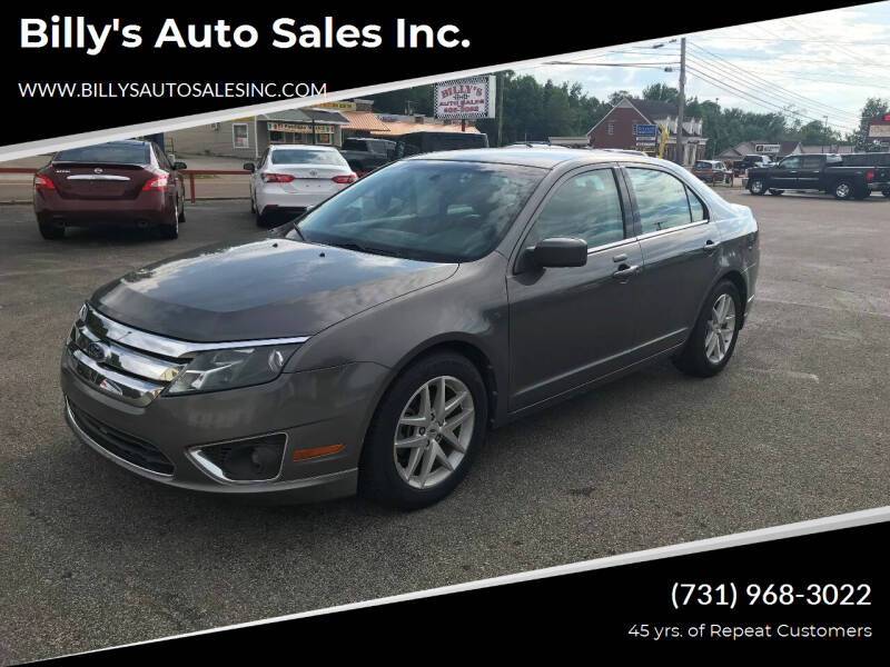 2011 Ford Fusion for sale at Billy's Auto Sales in Lexington TN