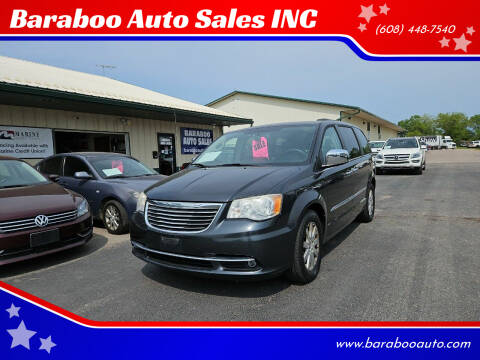 2012 Chrysler Town and Country for sale at Baraboo Auto Sales INC in Baraboo WI