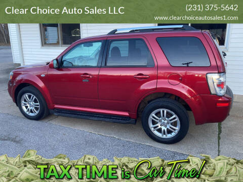2009 Mercury Mariner for sale at Clear Choice Auto Sales LLC in Twin Lake MI