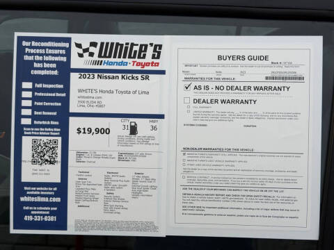 2023 Nissan Kicks SR