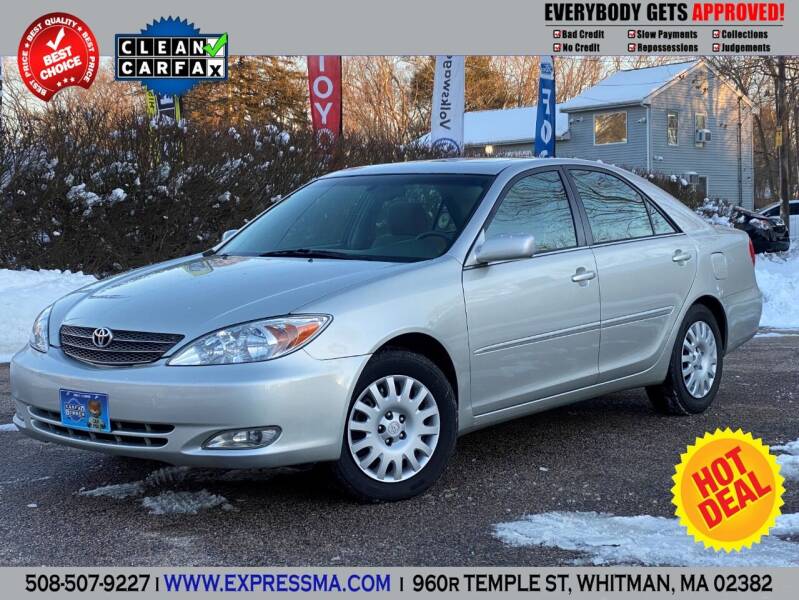 2004 Toyota Camry for sale at Auto Sales Express in Whitman MA