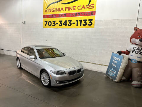 2012 BMW 5 Series for sale at Virginia Fine Cars in Chantilly VA