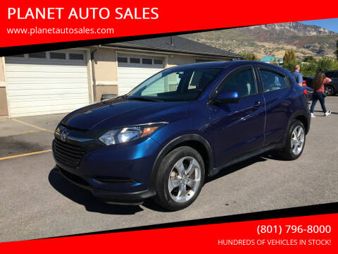 2017 Honda HR-V for sale at PLANET AUTO SALES in Lindon UT