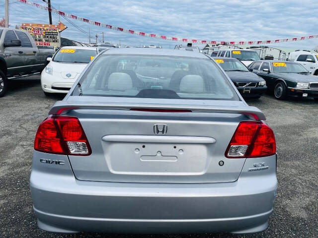 2005 Honda Civic for sale at New Creation Auto Sales in Everett, WA