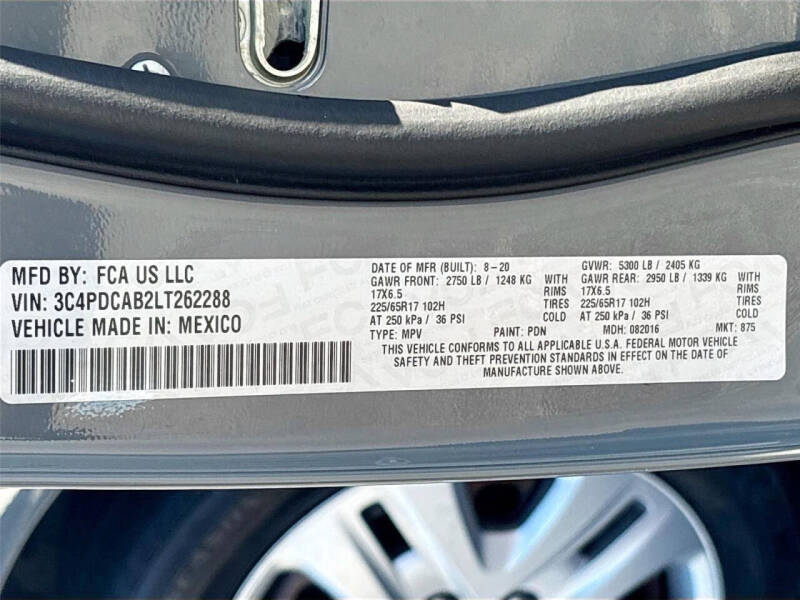 2020 Dodge Journey SE Value