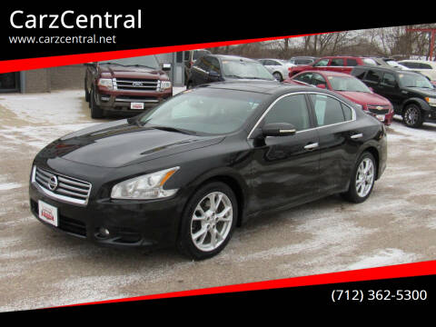 2012 Nissan Maxima for sale at CarzCentral in Estherville IA