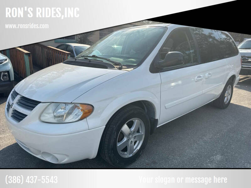 2007 Dodge Grand Caravan for sale at RON'S RIDES,INC in Bunnell FL