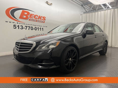 2016 Mercedes-Benz E-Class for sale at Becks Auto Group in Mason OH