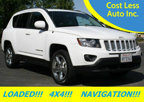 2014 Jeep Compass for sale at Cost Less Auto Inc. in Rocklin CA