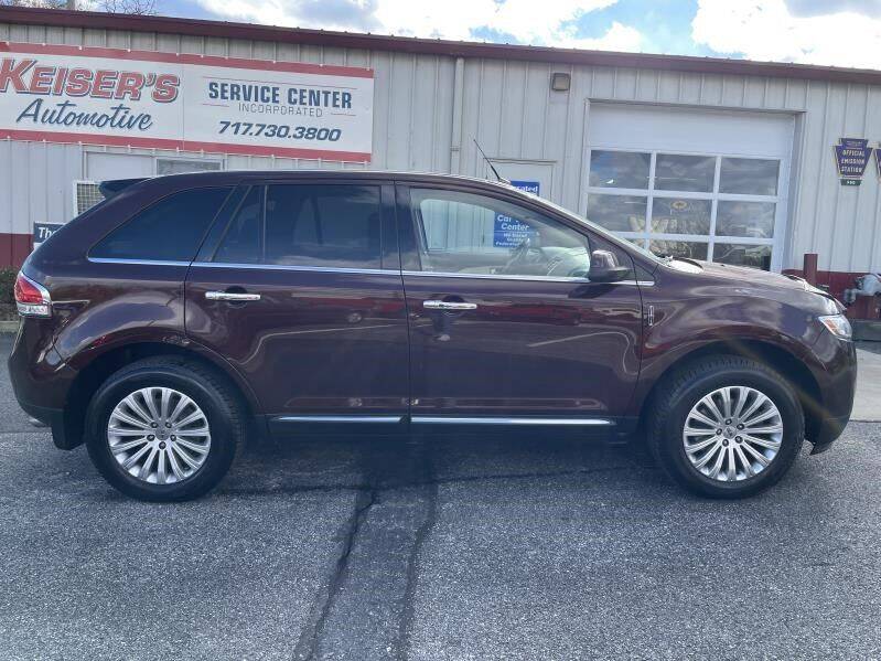 2012 Lincoln MKX for sale at Keisers Automotive in Camp Hill PA