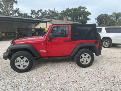 2012 Jeep Wrangler for sale at Billy Ballew Motorsports LLC in Daytona Beach FL