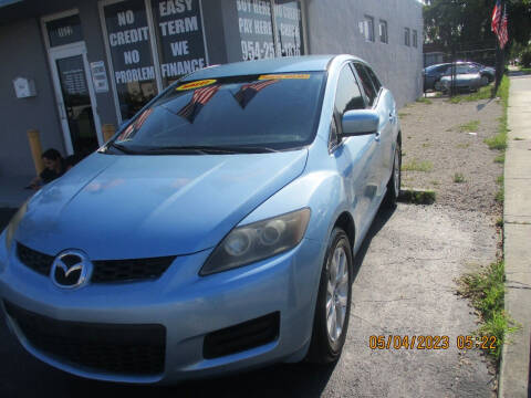 2008 Mazda CX-7 for sale at K & V AUTO SALES LLC in Hollywood FL