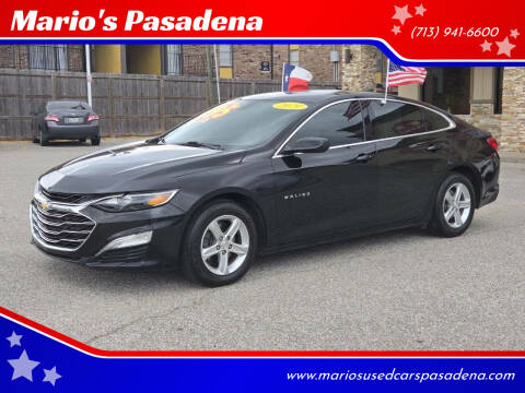 2021 Chevrolet Malibu for sale at Mario's Pasadena in Pasadena TX