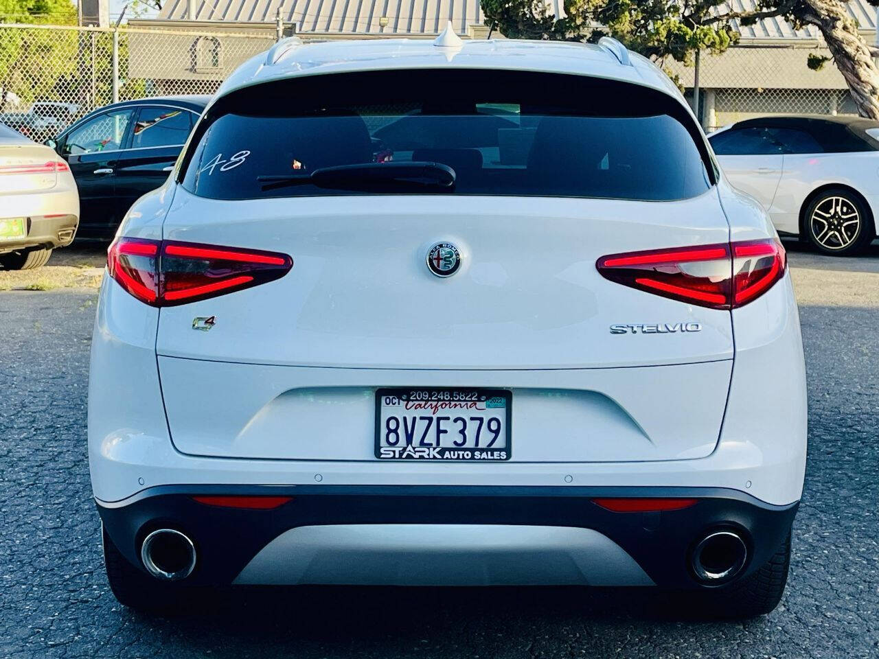 2018 Alfa Romeo Stelvio for sale at STARK AUTO SALES INC in Modesto, CA