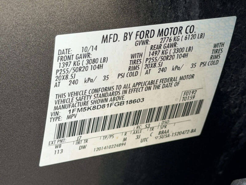 2015 Ford Explorer XLT