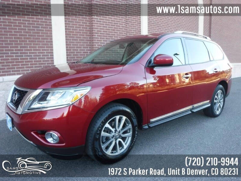 2013 Nissan Pathfinder for sale at SAM'S AUTOMOTIVE in Denver CO