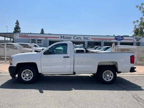 2017 Chevrolet Silverado 1500 for sale at MOTOR CARS INC in Tulare CA