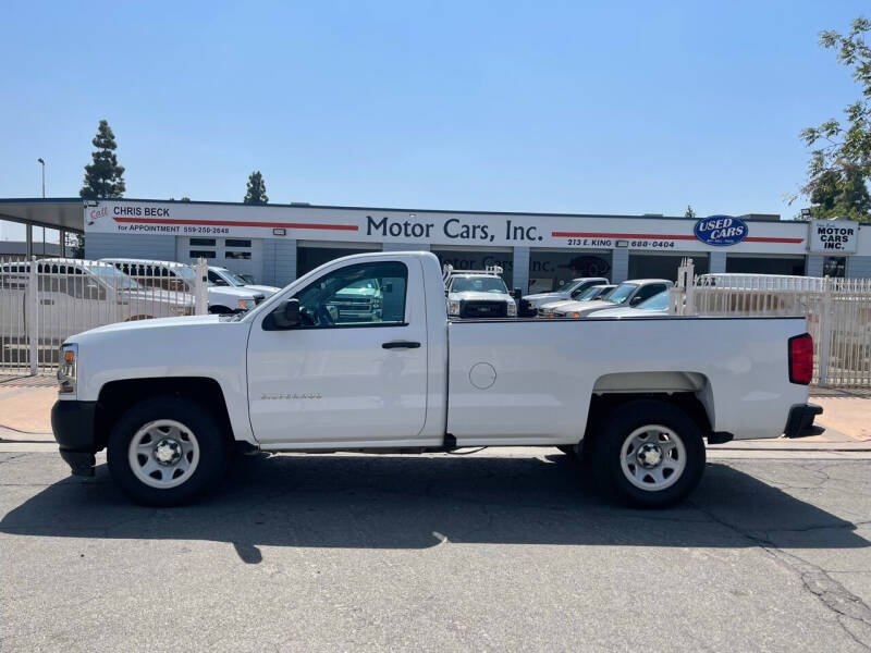 2017 Chevrolet Silverado 1500 for sale at MOTOR CARS INC in Tulare CA