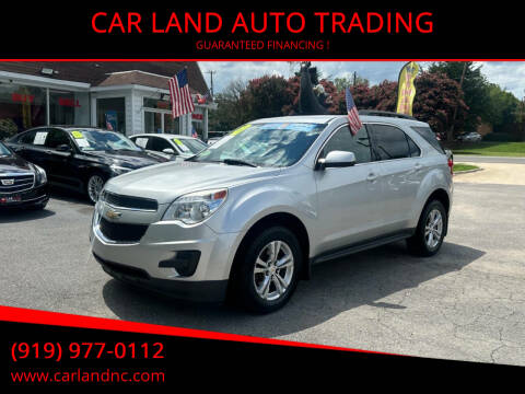 2014 Chevrolet Equinox for sale at CAR LAND  AUTO TRADING in Raleigh NC