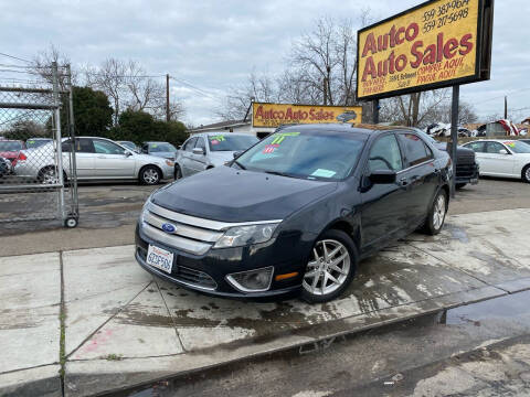 2011 Ford Fusion for sale at AUTCO AUTO SALES in Fresno CA