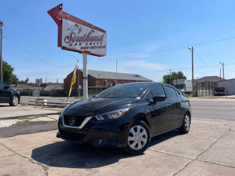 2021 Nissan Versa for sale at Southwest Car Sales in Oklahoma City OK