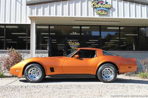 1981 Chevrolet Corvette for sale at Corvette Mike New England in Carver MA