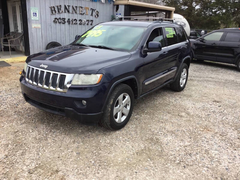 2013 Jeep Grand Cherokee for sale at Bennett Etc. in Richburg SC