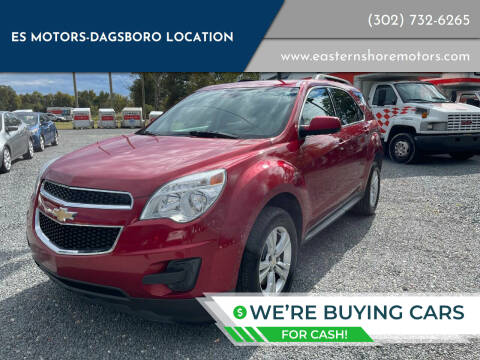 2014 Chevrolet Equinox for sale at ES Motors-DAGSBORO location in Dagsboro DE
