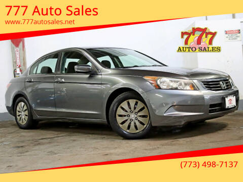 2008 Honda Accord for sale at 777 Auto Sales in Bedford Park IL