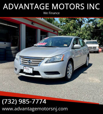2014 Nissan Sentra for sale at ADVANTAGE MOTORS INC in Edison NJ