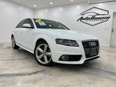 2012 Audi A4 for sale at Auto House of Bloomington in Bloomington IL