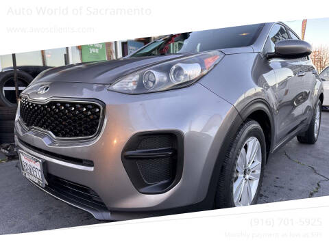 2018 Kia Sportage for sale at Auto World of Sacramento in Sacramento CA