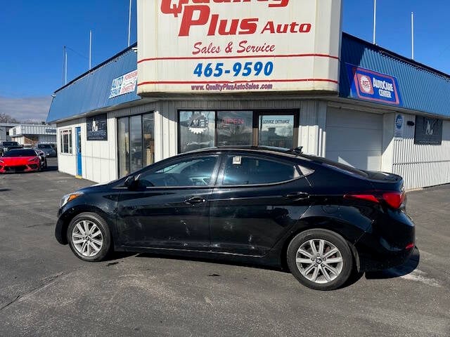 2015 Hyundai Elantra for sale at QUALITY PLUS AUTO SALES AND SERVICE in Green Bay WI