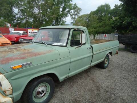 1969 Ford F-100 for sale at Marshall Motors Classics in Jackson MI