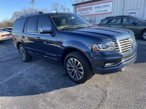 2015 Lincoln Navigator for sale at Keisers Automotive in Camp Hill PA