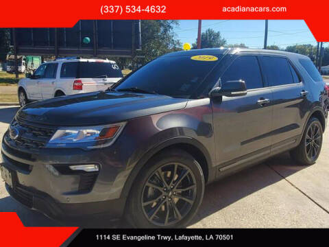 2019 Ford Explorer for sale at Acadiana Cars in Lafayette LA
