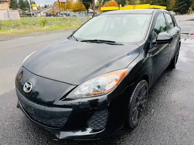 Used 2012 Mazda MAZDA3 i Touring with VIN JM1BL1L85C1569108 for sale in Tacoma, WA