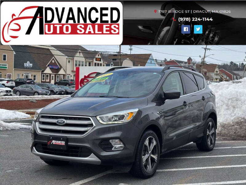 2017 Ford Escape for sale at Advanced Auto Sales in Dracut MA