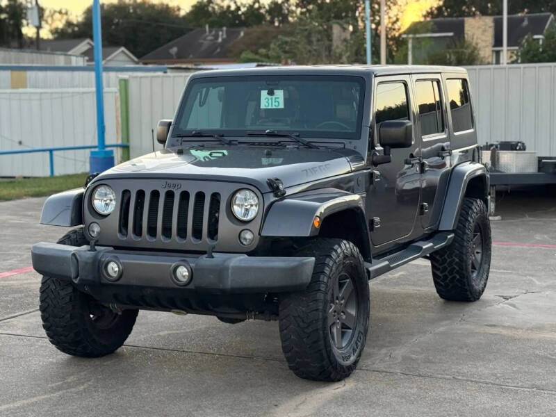 2016 Jeep Wrangler Unlimited