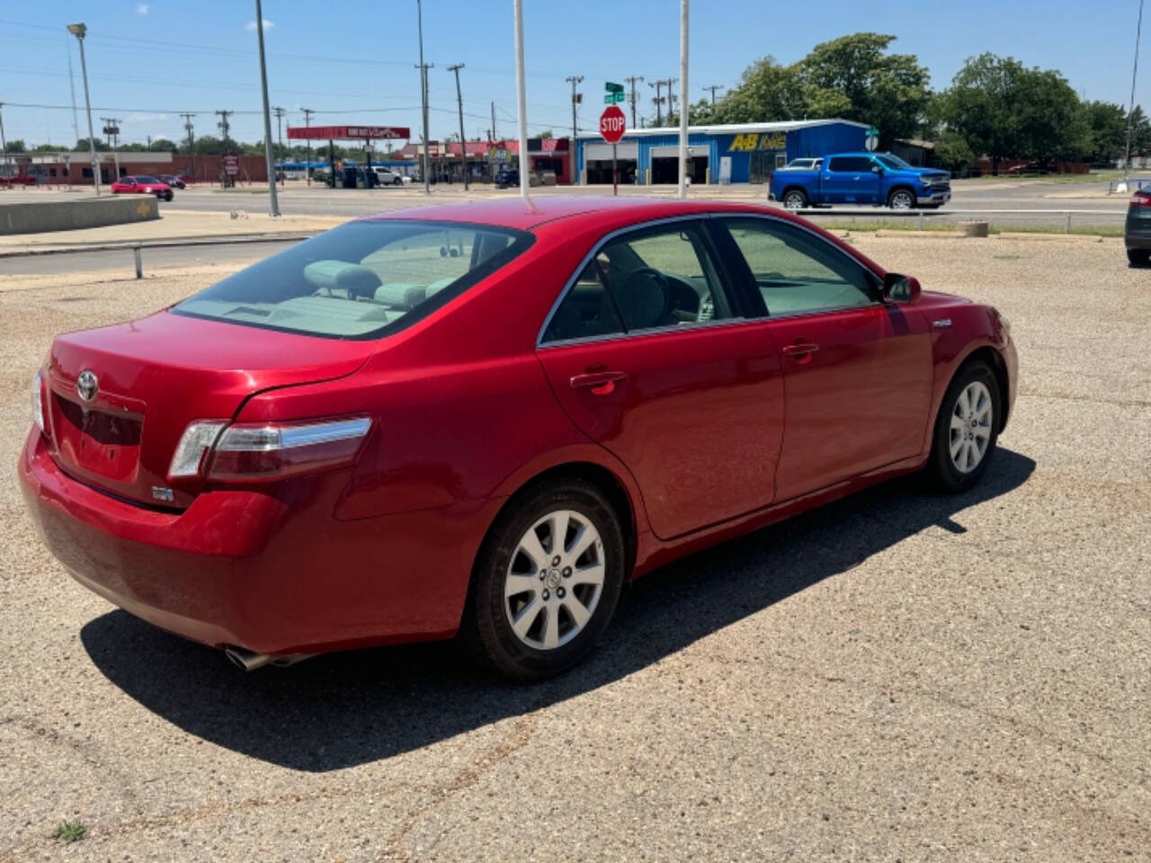 2007 Toyota Camry Hybrid for sale at LEAF AUTO SALE LLC in Lubbock, TX