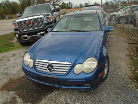 2002 Mercedes-Benz C-Class for sale at SCOTT HARRISON MOTOR CO in Houston TX