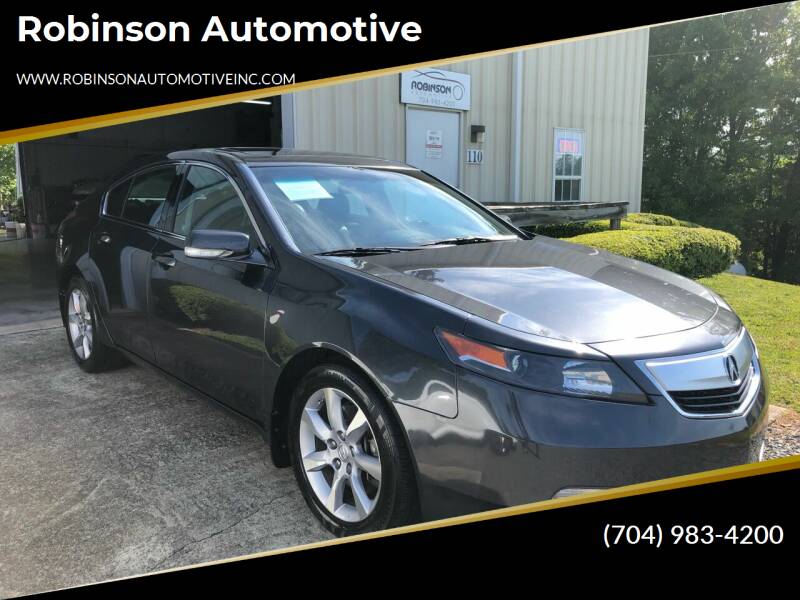 2012 Acura TL for sale at Robinson Automotive in Albemarle NC