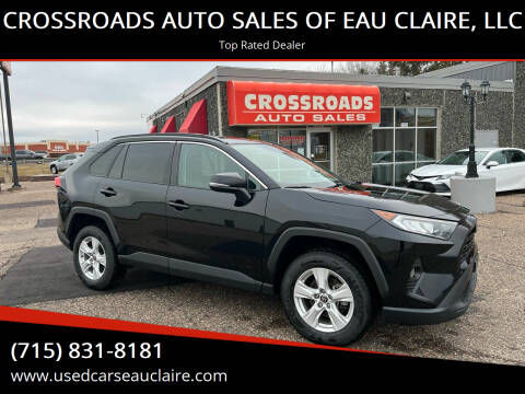 2021 Toyota RAV4 for sale at CROSSROADS AUTO SALES OF EAU CLAIRE, LLC in Eau Claire WI