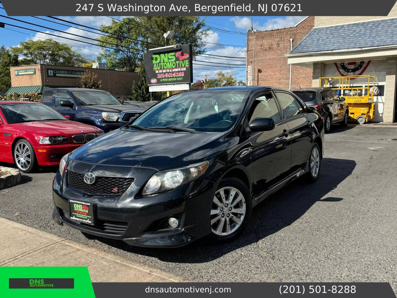 2009 Toyota Corolla for sale at DNS Automotive Inc. in Bergenfield, NJ