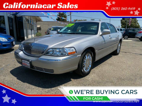 2010 Lincoln Town Car for sale at Californiacar Sales in Santa Maria CA