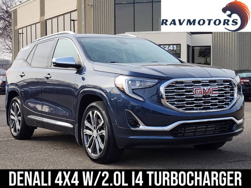 2019 GMC Terrain for sale at RAVMOTORS - CRYSTAL in Crystal MN